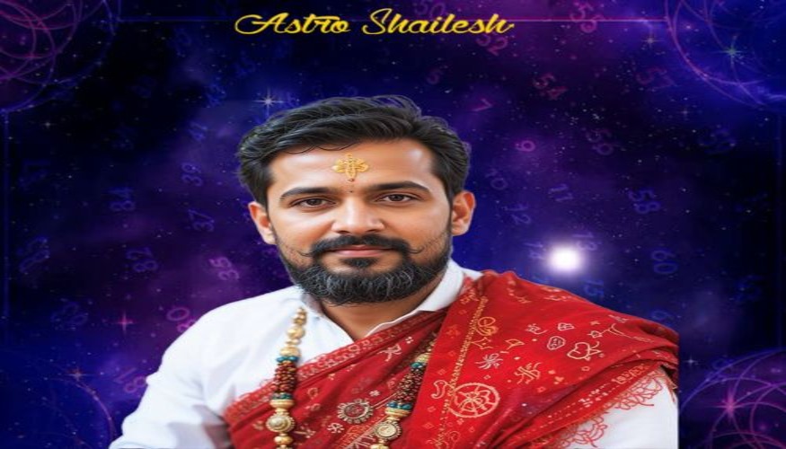 astro shailesh look